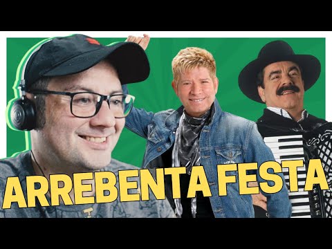 Brasileiro reage ao ROBERTO LEAL E QUIM BARREIROS - ARREBENTA A FESTA