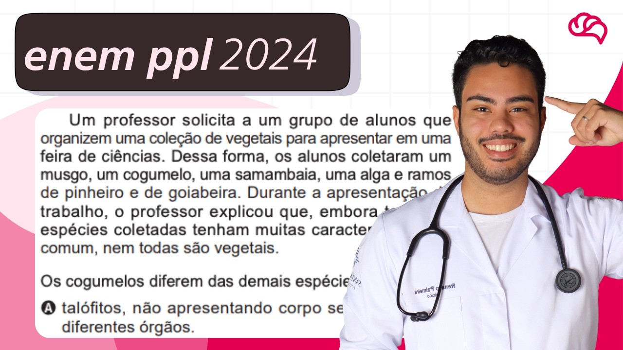 Resolução em Vídeo — Questão 118 ENEM 2024 PPL
