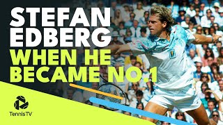 The Week Serve and Volley Master Stefan Edberg Became No.1 For The First Time!