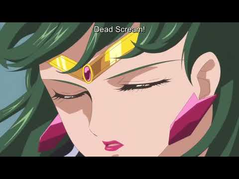 Sailor Moon Eternal 2021 - Sailor Uranus Neptune Pluto & Saturn Transformation and Attack Amazoness