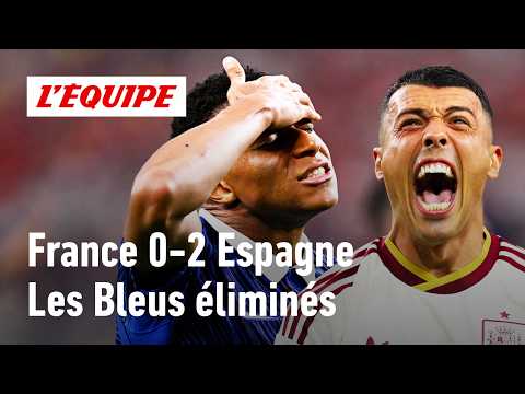 France 0-2 Espagne : IMPUISSANTS… Les Bleus éliminés par une Roja IMPITOYABLE  (Coupe du monde 2026)
