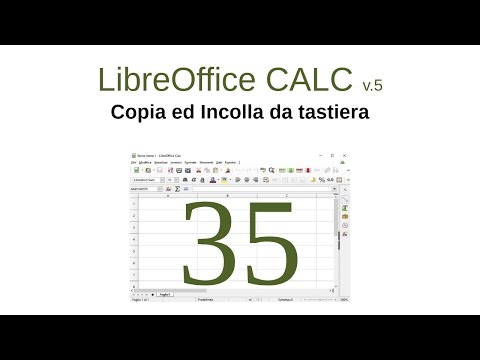 CALC 35 - Copia ed Incolla da tastiera