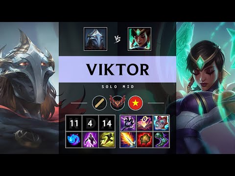 Viktor Mid vs Karma: Triple Kill, Dominating - VN Grandmaster Patch 25.S1.1
