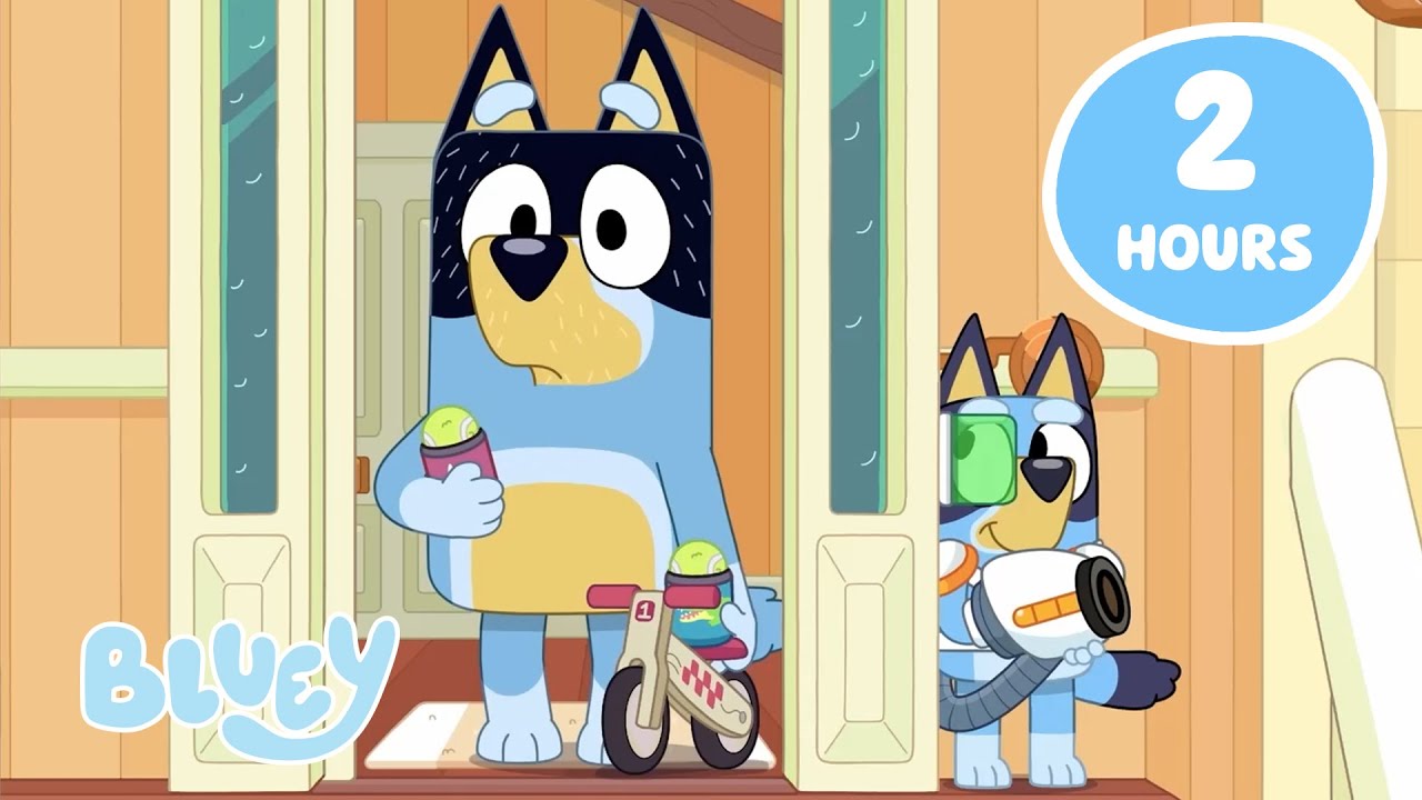 2 HOURS of Exciting Bluey Games! 😯 💙 | Bluey