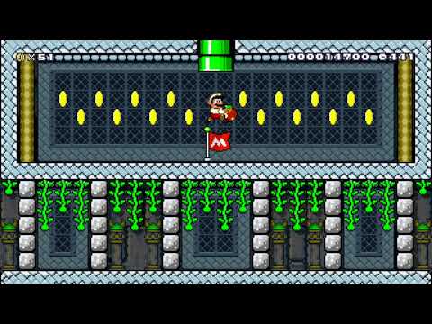 Mario vs. The Castle of Doom ⚡️ by JohnnyZ ⚡️ SUPER MARIO MAKER Raw GAMEPLAY
