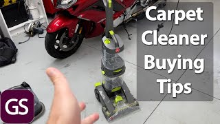 Tips On Buying A Carpet Cleaner
