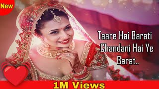 Download lagu Tare Hai Barati Chandni Hai Barat | Kumar Sanu, Jaspinder Narula | Virasat 1997 Songs | Anil Kapoor mp3
