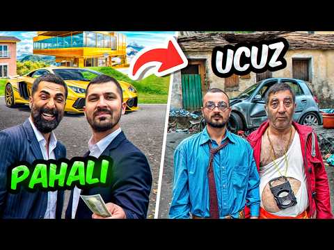 CHEAP VS EXPENSIVE HOUSE | WE VISITED THE ISLAND WITH A HORSE CARRIAGE