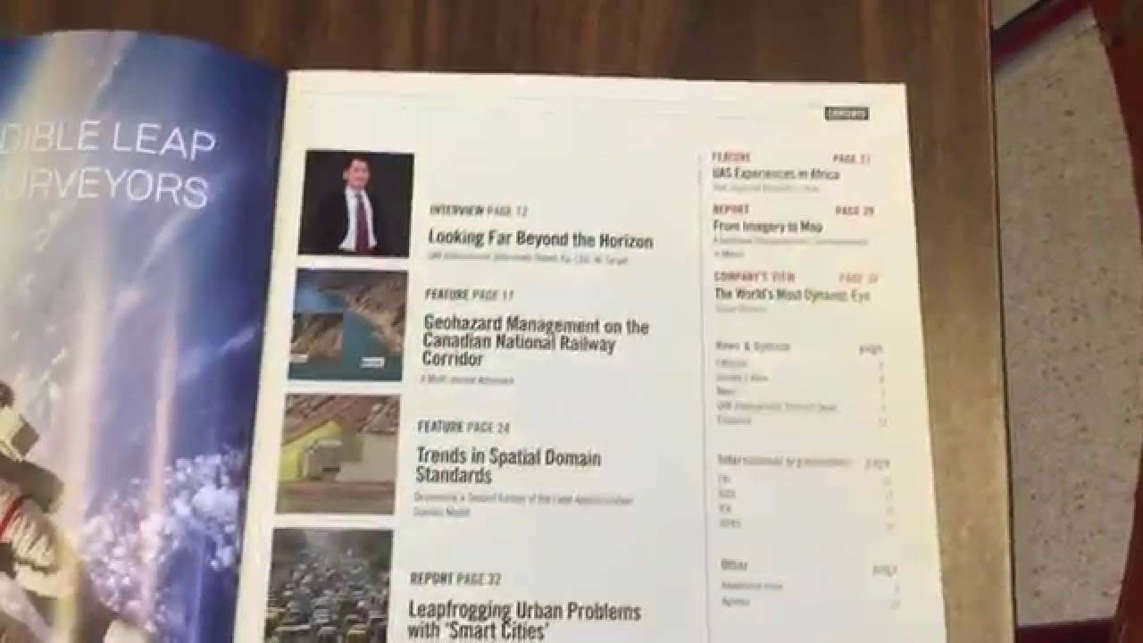 GIM International:  One of my favorite GIS newsmagazines