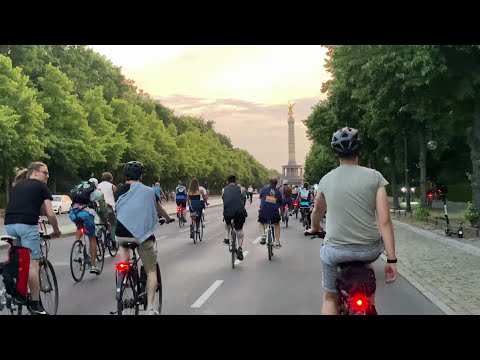 Eindrücke der Critical Mass Berlin | CM Juli 2022