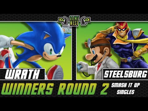 Wrath (Sonic) vs Steelsburg (Falcon, Dr. Mario) Winners Round 2 | Smash It Up 2/5/23