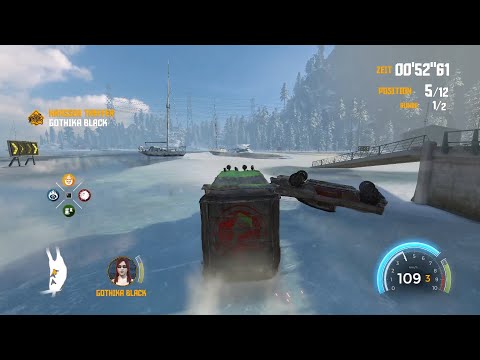 FlatOut 4 Total Insanity Gameplay | 8.Derby Finale ICE MACHINE | PC GAME 2017