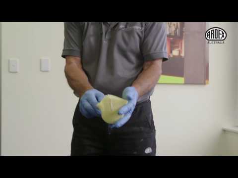 ARDEX CA 750 and Catalyst Spray – Adhesion Strength Test