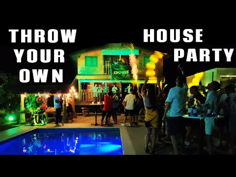 How I Organized A CRAZY House Party!!