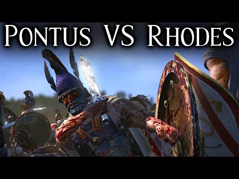 Pontus VS Rhodes!! ⚔️ - Divide Et Impera Online Battles - Total War Rome 2 - Ep.17