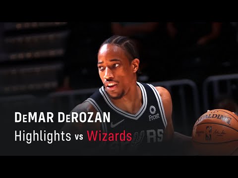 DeMar DeRozan‘s Highlights: 37 PTS, 10 AST, Clutch at Wizards (26.04.2021)