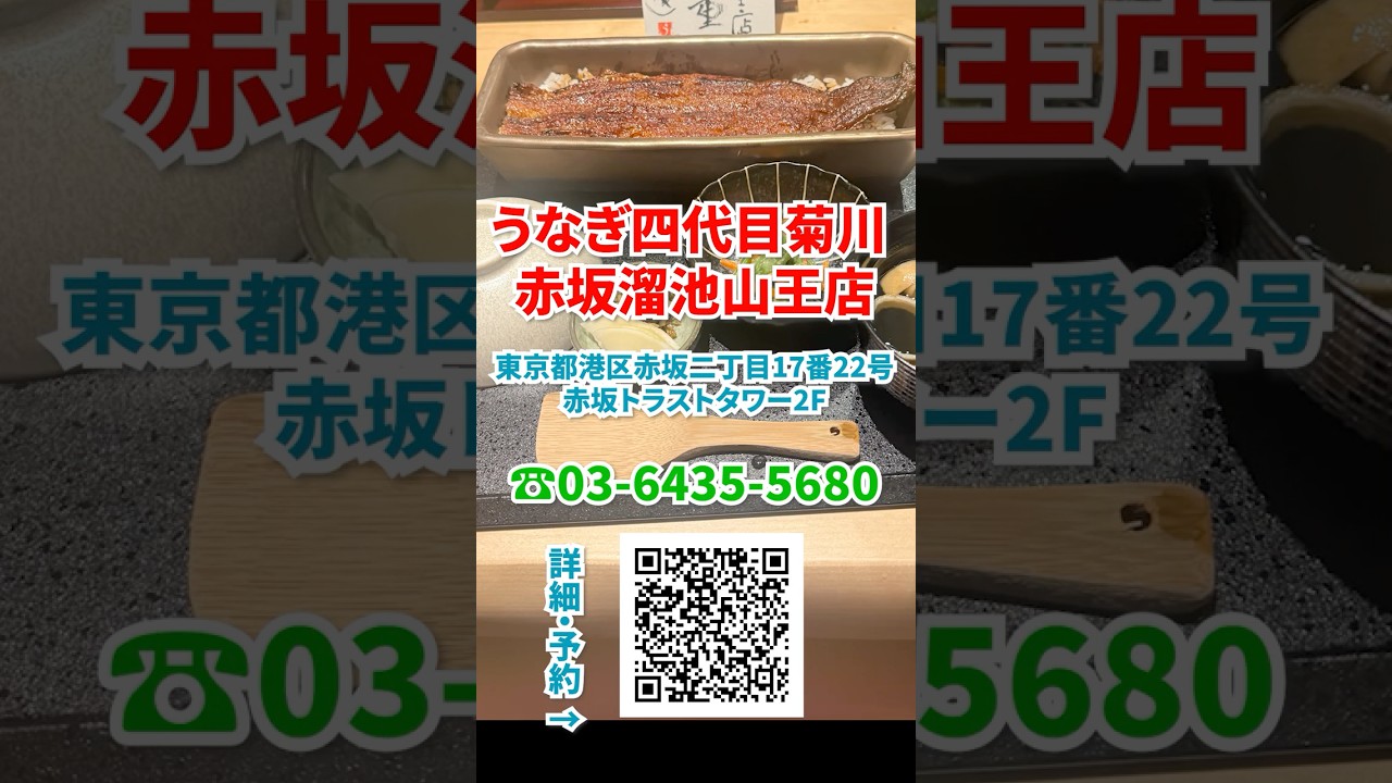 【先行潜入】皮パリッ！身フワッ！老舗「一本うなぎ」が凄すぎた🤤 #うなぎ四代目菊川 #一本うなぎ #赤坂グルメ