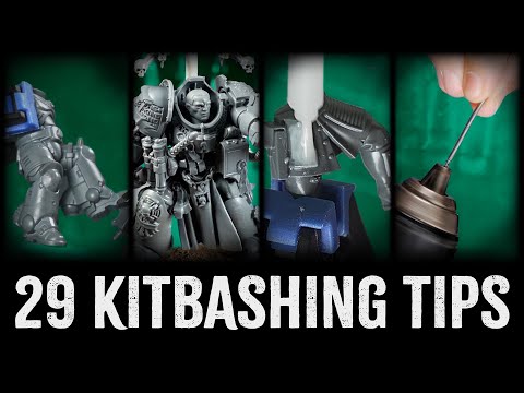 How to KITBASH almost anything: 29 tricks and tips for better builds!