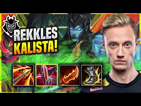 REKKLES IS A GOD WITH KALISTA! - G2 Rekkles Plays Kalista ADC vs Varus! | Patch 11.15