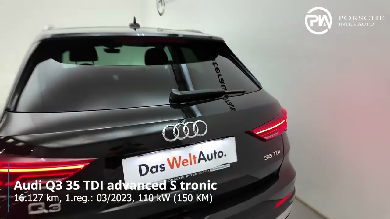 Audi Q3 35 TDI S tronic Advanced - SLOVENSKO VOZILO