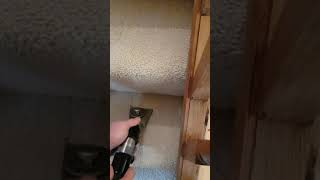 Stairs carpet cleaning 