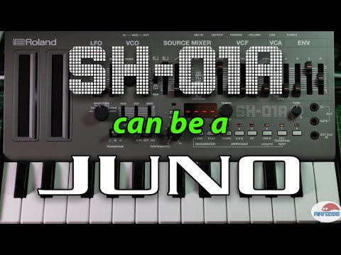 Roland SH-01A can be a Juno? Boss MD-500
