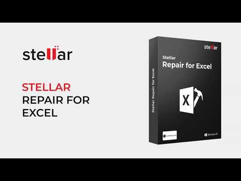 Stellar repair for excel software