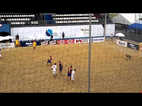 SAO PAULO & BARCELONA MUNDIALITO DE CLUBES DE FUTEBOL DE AREIA