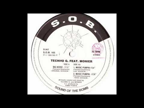 Techno G. Feat. Monier - Music Pumpin (Rave Version) (AA2)