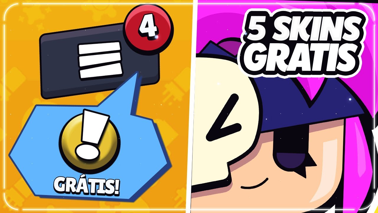 A NOTIFICAÇÃO FAVORITA do JOGADOR de BRAWL STARS! 5 SKINS "PENNY POP" GRÁTIS NESTE VÍDEO