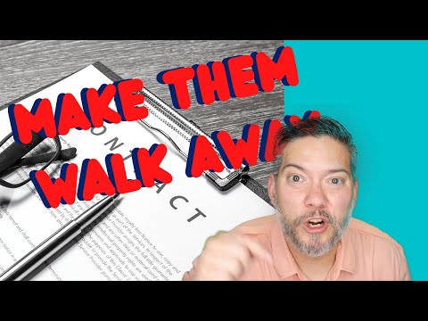 How a Home Seller Can PERSUADE a Buyer to Cancel a Real Estate Purchase & Sale Agreement