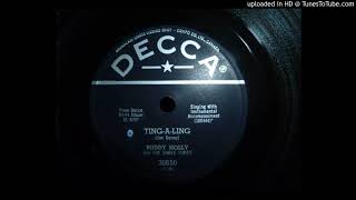 buddy holly - ting a ling - 1956 - 78 r.p.m. - canada