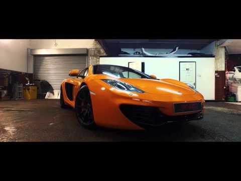 McLaren MP4-12c  The Dark Knight Edition