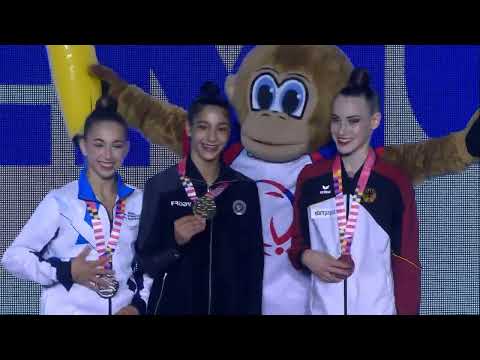 Award Ceremony Individual Final - European Championships Tel Aviv 2022