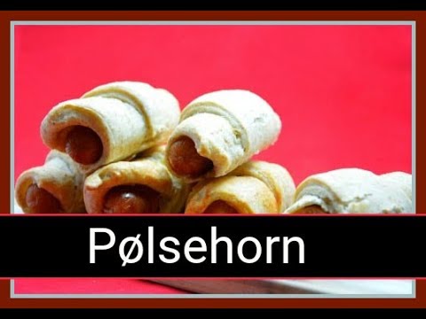 Pølsehorn med ketchup på 1 minut