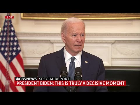 Biden: Israel has offered new ‘roadmap’ to bring Gaza ceasefire