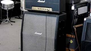 Video thumbnail for Vintage 1972 Marshall Super Lead 100 Amp Head Demo AC/DC and More! by Brad