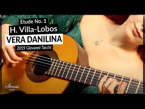 Vera Danilina plays Etude No. 11 by Heitor Villa-Lobos on a 2019 Giovanni Tacchi Classical Guitar