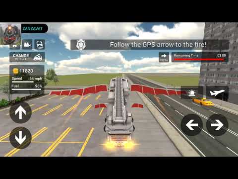 Fire Truck Flying Car