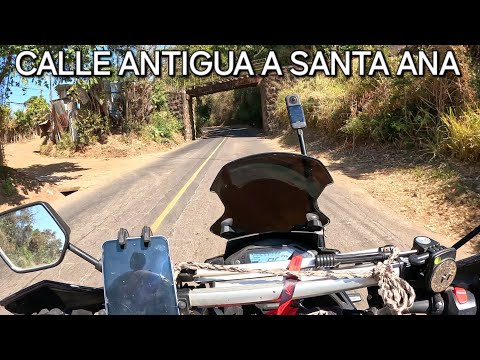 Recorro la vieja carretera que conecta Ciudad Arce y Santa Ana. #motovlog #elsalvador #viralvideo 