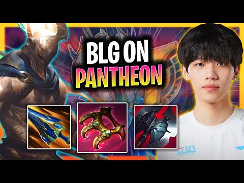 BLG ON IS SO CLEAN WITH PANTHEON! | BLG On Plays Pantheon Support vs Alistar!  Season 2025