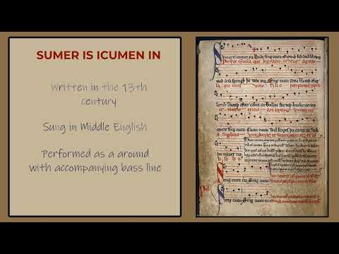 Sumer is icumen in - Pronunciation Guide