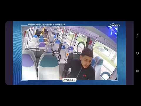 Marokkaan mishandelt buschauffeur in Holtenbroek Zwolle