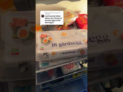 Egg Shortage in Norway?? #eggs #eggshorts