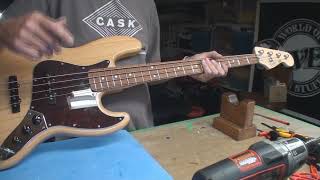 Video thumbnail for Fender Jazz Bass MIM Gets Upgrades by Dave's World of Fun Stuff
