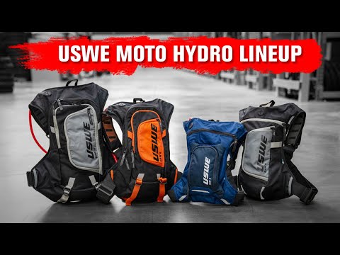 USWE Moto Hydro Hydration Pack Lineup