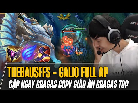 THEBAUSFFS PICK GALIO FULL AP VS GRAGAS HOT TOP LANE META 14.22