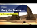 New Stargate Trailer Movie/Mini-series - AI generated concept.