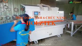 DÁN CẠNH 6 CHỨC NĂNG HOLZTEK PRO-500A. Dán cạnh 6 chức năng cho xưởng có không gian nhỏ.