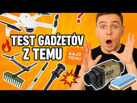 Zakupy na TEMU: dron, noktowizor, osełki i inne gadżety | Dla wodzów kupon na 400 zł (dxz2962)